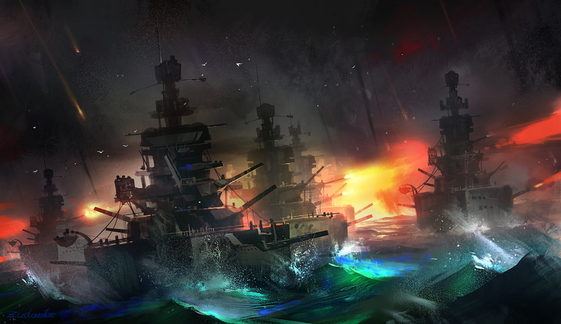 Illustration for article titled A Blood Red Sunset Over Osaka